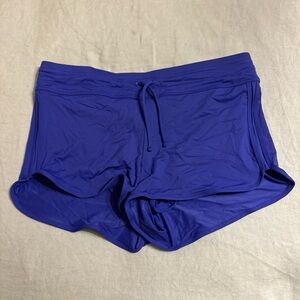 Athleta Purple swim shorts